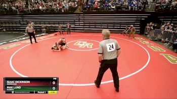 138 lbs Quarterfinal - Isaac Dickinson, Hurricane vs Max Lund, Murray