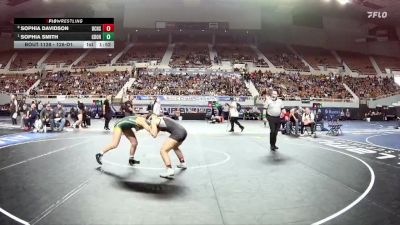 126-D1 Quarterfinal - Sophia Smith, Canyon Del Oro High School vs Sophia Davidson, Boulder Creek High School