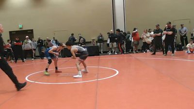 110 lbs Champ. Rd Of 16 - Julian Ledesma, Mat Club vs Seth Sterling, ADWC