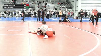 138 lbs Consi Of 4 - Daniel Sheehan, NH vs Luke Benedict, PA