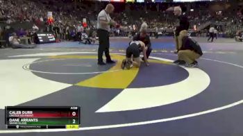 Quarterfinal - Caleb Durr, Lincoln Southeast vs Dane Arrants, Grand Island