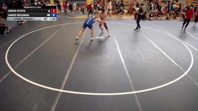 285 lbs Cons. Round 3 - Jonas Floyd, IA vs James Dickman, MN