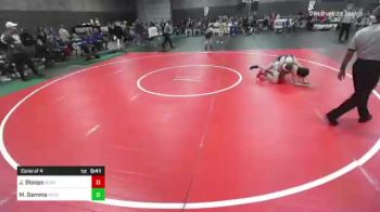 114 lbs Semifinal - Isaac Sanchez, NM Gold vs Abel Flowers, High Elevation WC