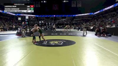 125 lbs Consi Of 8 #1 - Lastevia Muir, Lowell (CC) vs Julissa Gonzalez, Garces (CS)