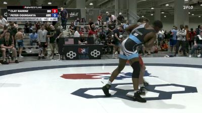 Cons. Round 4 - Clay Radenz, Bison Wrestling Club vs Peter Ogunsanya, Army (WCAP)