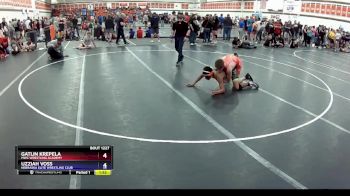 144 lbs Cons. Semi - Gatlin Krepela, MWC Wrestling Academy vs Uzziah Voss, Nebraska Elite Wrestling Club