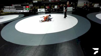 1st Place Match - Caine Martin, Beat The Streets - Los Angeles vs Damian Arreola, Granite Wrestling Club