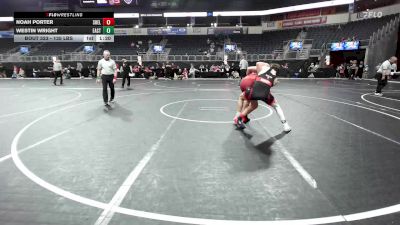135 lbs 3rd Place - Noah Porter, Shelton Wrestling Academy vs Westin Wright, East Kansas Eagles