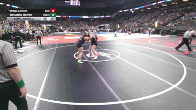 Cons. Round 2 - Breanna Meyer, Logan View vs Bree Bartak, Neligh-Oakdale