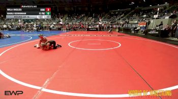 75 lbs Round Of 16 - Mila Ingles, Big Game Wrestling Club vs Baeli Gossman, Fort Calhoun Pioneer Wrestling Club