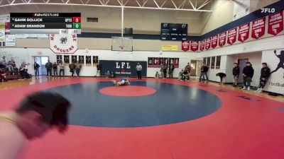 113 lbs Cons. Semi - Adam Branson, Tongue River vs Gavin Dollick, Upton