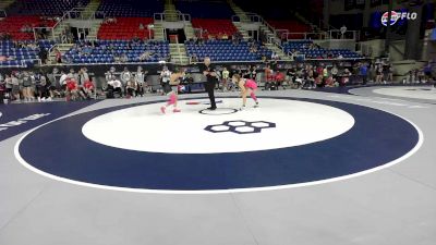 110 lbs Cons. Sub-rd Of 32 - Brooklyn Robinson, MO vs Madison Birth, MD