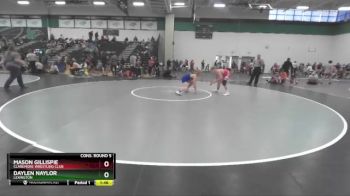 126 lbs Cons. Round 5 - Daylen Naylor, LEXINGTON vs Mason Gillispie, Claremore Wrestling Club