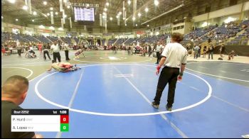 102 lbs Final - Pierce Hurd, Central High Chool vs Andres Rambo Lopez, Wlv Jr Wrestling