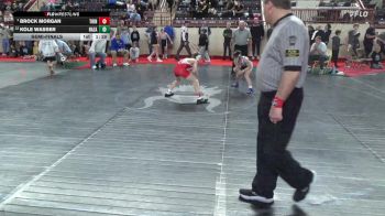 85_B lbs Semifinal - Brock Morgan, Trinity vs Kole Wasser, Nazareth