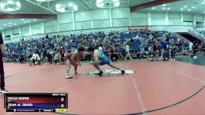 170 lbs Champ. Round 1 - Micah Roper, MI vs Zean Al Obaidi, IL