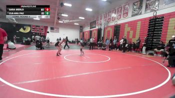 100 lbs Cons. Round 4 - Sara Merlo, Westminster vs Cle-Ana Paz, Hesperia