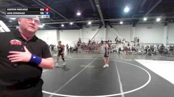 130 lbs Round Of 16 - Ashton Kimcadiz, Golden Backs MRTC vs Jake Gonzalez, Turlock Wrestling