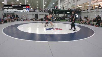 190 lbs Jaida Kuntz, Texas vs Laurissa Monroy, Washington J