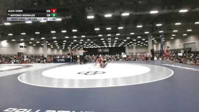 126 lbs Champ. Rd Of 64 - Antonio Morales, Eagle Empire Wrestling vs Alex Chen, Carrollton Thunder Wrestling