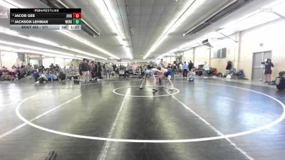 171 lbs Consi Of 8 #1 - Jacob Gee, Jersey Shore vs Jackson Lehman, Webster