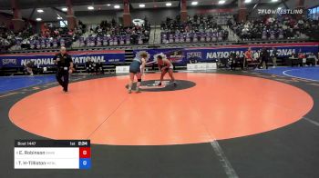 191 lbs Quarterfinal - Elisa Robinson, Baker vs Tavia Heildelberg-Tilliston, Menlo College