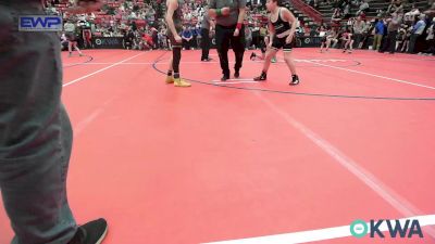 85 lbs Round Of 16 - Chance King, Team Nomad vs Talon Peterpaul, Iron Will Wrestling Club