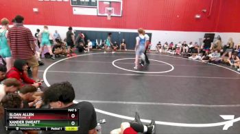 142 lbs Round 4 (6 Team) - Xander Sweatt, Reece Warriors vs Sloan Allen, BB Wrestling