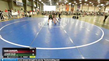 115 lbs Rd# 6- 9:00am Saturday Final Pool - Kane Shawger, Dynasty Death Row vs Legend Ellis, Oklahoma Outlaws