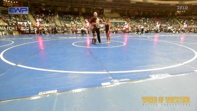 75 lbs Round Of 16 - Braxton Berninzoni, Black Fox Academy vs Louie Hauder, Spanish Springs Wrestling Club