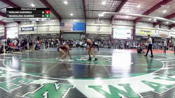 140 lbs Quarterfinal - Noelani Almogela, Desert Oasis vs Magdalena Ramirez, Pershing County