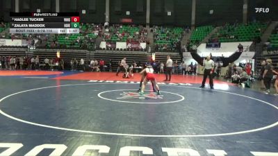 6-7A 114 Quarterfinal - Hadlee Tucker, Vestavia Hills vs Zalaya Maddox, Huntsville