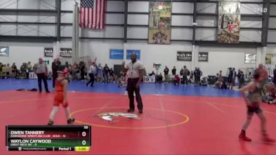 55 lbs Round 3 (4 Team) - Doran Withrow, DARKHORSE WRESTLING CLUB - GOLD vs Elias Vergerano, GREAT NECK WC