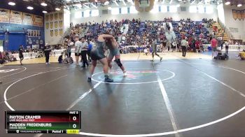 285 lbs Champ. Round 2 - Madden Fredenburg, Cocoa Beach vs Payton Cramer, Lake Highland Prep