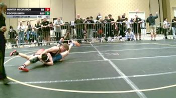 144 lbs Consi Of 32 #1 - Hunter McCuistion, Rim Of The World vs Cooper Smith, Manu Wr Ac