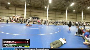 85 lbs Semifinal - Dallas Valero, East Minico Middle School vs Brand`n Edstrom, Upper Valley Aces