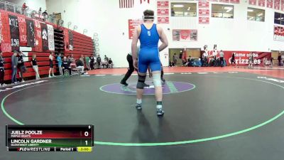 165 lbs Round 1 - Lincoln Gardner, Olentangy Liberty vs Juelz Poolze, Maple Hights