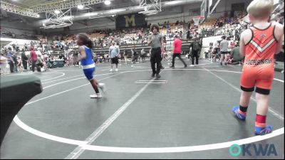 52 lbs Quarterfinal - Ryatt Luchsinger, Lexington Wrestling Club vs Nova Wright, D3 Wrestling Cluib