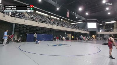 66 lbs Final - Lucas Krause, Fair Lawn vs Lincoln Joyce, Frederick