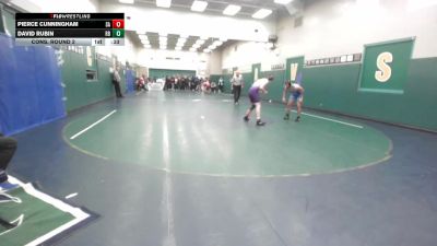 144 lbs Cons. Round 2 - Pierce Cunningham, Saint Augustine vs David Rubin, Rancho Bernardo