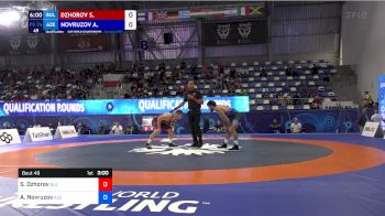 74 kg Qualif. - Stiliyan Dzhorov, Bulgaria vs Aghanazar Novruzov, Azerbaijan