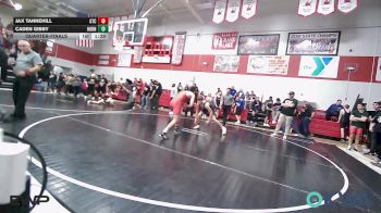 155 lbs Quarterfinal - Jax Tannehill, Grove Takedown Club vs Caden Gibby, Hornet Wrestling Club