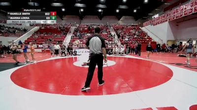 HS 125 lbs Cons. Semi - Ranelle Smith, WESTMOORE vs Marina Loera, Garden City HS