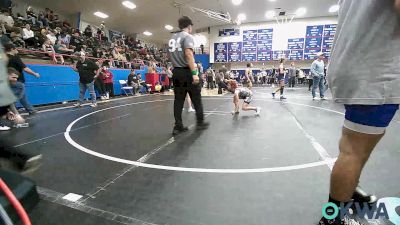 70-74 lbs Rr Rnd 3 - Shyann Taylor, El Reno Wrestling Club vs Savannah Van Dusen, Tecumseh Youth Wrestling