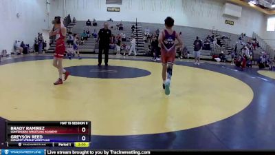 82 lbs Semifinal - Brady Ramirez, Contenders Wrestling Academy vs Greyson Reed, Midwest Xtreme Wrestling