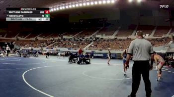 175-D3 Champ. Round 1 - Matthew Cabrales, Agua Fria High School vs Adam Lloyd, Prescott High School
