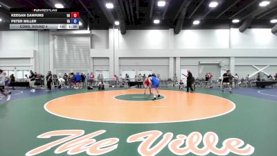 138 lbs Cons. Round 4 - Keegan Dawkins, GA vs Peter Miller, VA