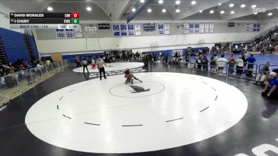 113 lbs Quarterfinal - David Morales, Chino Hills WC vs J Chudy, Capistrano Valley High School