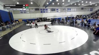 113 lbs Quarterfinal - David Morales, Chino Hills WC vs J Chudy, Capistrano Valley High School