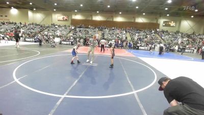 57 lbs Rr Rnd 4 - Jayden Stanley, Cottage Grove WC vs Fitz Moreno, Red Wave WC